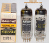 (!!!) (Recommended Pair) 12BZ7 National Union branded Admiral and Sylvania (!!!) (Recommended Pair) 12BZ7 National Union branded Admiral and Sylvania