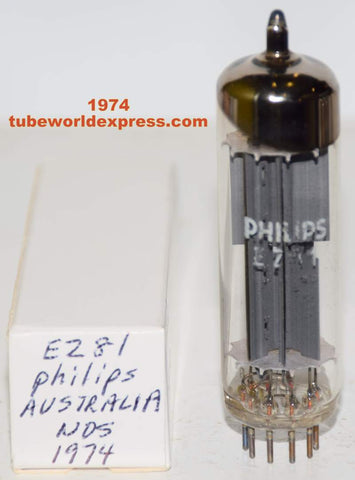 (!!!!) (Best Single) EZ81=6CA4 Philips Australia NOS 1974 (58/40 and 58/40) (similar sound to EZ81 Holland) 1% section balance