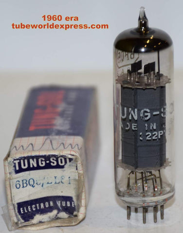 (!) (Recommended Single) 6BQ5 Tungsol NOS 1960 era (39ma)