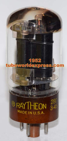 6AR6 Raytheon black plate used/good 1952 (67ma)