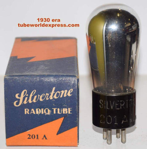 (!!!!) (BEST SINGLE) 201-A Silvertone Balloon NOS 1930 era (3.8ma and Gm=750)