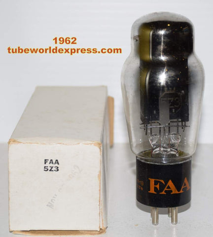 (!) (Recommended Single) 5Z3G FAA RCA NOS 1962 (56/40 and 56/40)