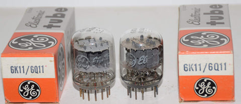(!!) (Best Pair #1) 6K11=6Q11 GE NOS 1979 (1 pair)
