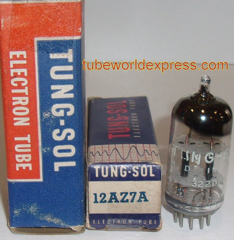 (!!) (#Recommended Single) 12AZ7 Tungsol black plates