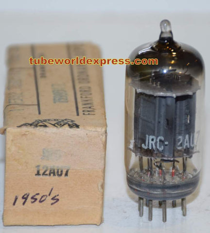(!!) JRC-12AU7 RCA NOS long gray plates mid-1950's