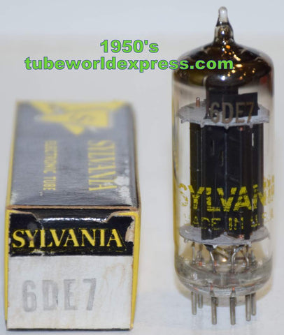(!!!) 6DE7 Sylvania black plates