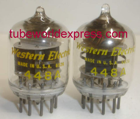 (!!!) (Best Pair #2) 448A Western Electric