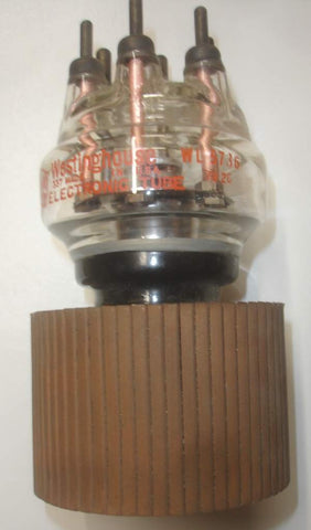 5736 Westinghouse 1978 display tube open filament