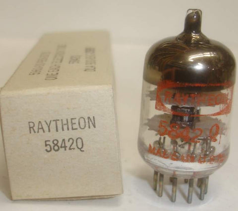 5842Q Raytheon NOS 1983 (21ma and Gm=21,600)