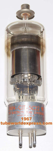 (!) 5C22 ITT Electron Tube Division used/good condition 1967 some scratches on the base