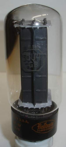 5U4GB RCA BALDWIN used/good 1962 glass slightly tilted in base (53/40 and 53/40)