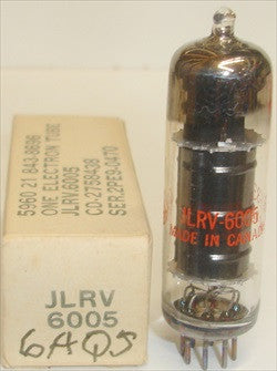 JLRV-6005 GE Canada black plate NOS 1960's