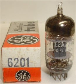 (!) (~ Best Value ~) JG-12AT7WA=6201 GE gray plates triple mica