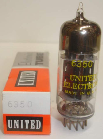 (!!) (Recommended Single) 6350 RCA NOS rebranded United triple mica