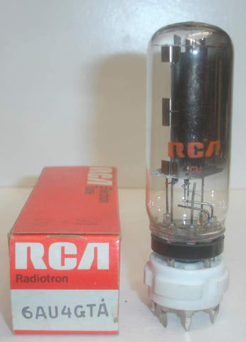 6AU4GTA RCA coin-base NOS 1970's (single)