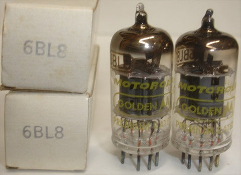 (!!!) (Best Value Pair) 6BL8 Motorola Golden JAPAN by Toshiba