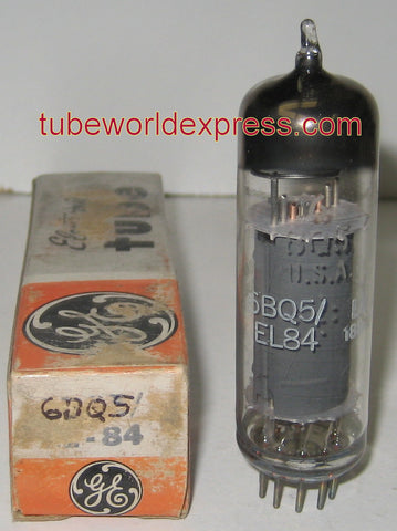 6BQ5 GE NOS 1960's (70ma) (recommended for FIXED-BIAS amp only due to high current)