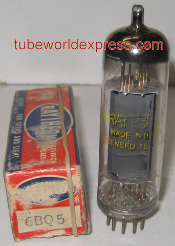 (Best Single) 6BQ5 Raytheon NOS 1960's (62ma)