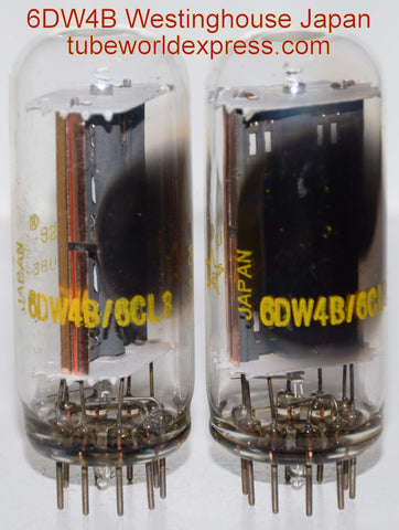 6CL3=6DW4B Westinghouse Japan NOS (1 pair)