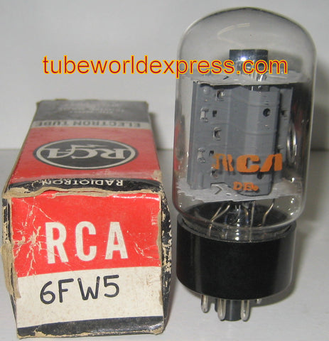 6FW5 GE rebranded branded RCA NOS (53ma)