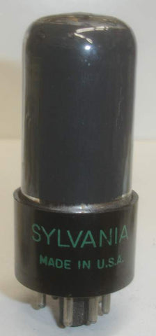 6V6GT Sylvania coated glass used/good 1953 (38.2ma)