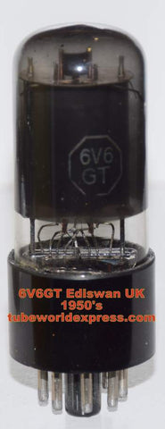 6V6GT Ediswan UK NOS no printing (41ma)