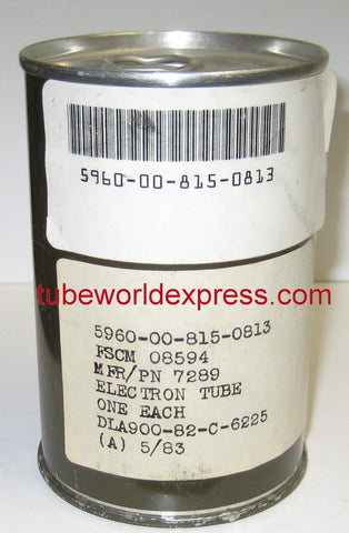 7289=3CX100A5 (similar to 2C39A Triode) Planar Pulse Triode