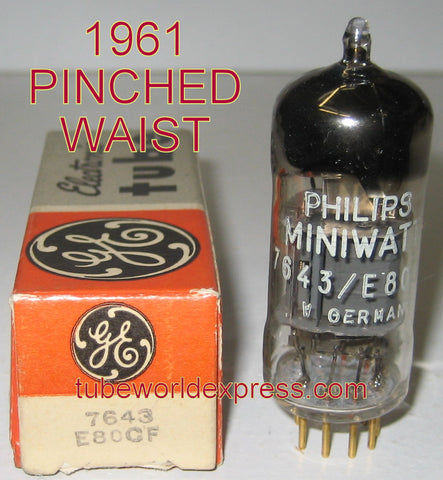 (!) E80CF Valvo Germany rebranded Philips Miniwatt SQ