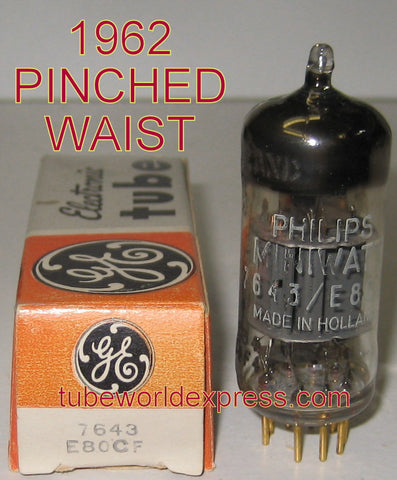 (!) E80CF Valvo Germany rebranded Philips Miniwatt SQ