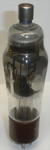 866AX Amperex France brown base 1965 tests like new, a few scratches on base, reboxed