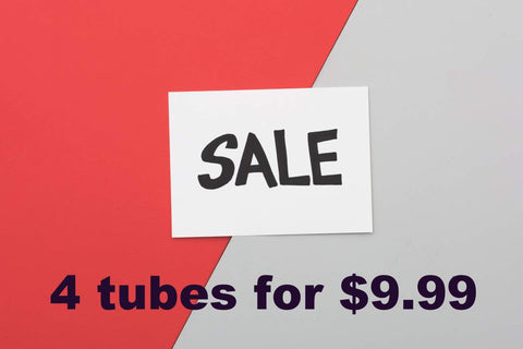 (BEST PRICE) 7L7 US Brands NOS (4 tubes for $9.99)