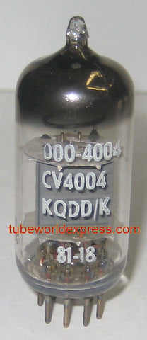 (!) (slightly microphonic single) CV4004=12AX7 Mullard NOS 1981 (1.3/2.1ma)