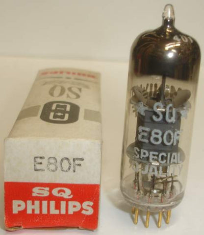 (!!!) (Best Overall Single) E80F=6084 Miniwatt SQ Holland Special Quality Gold Pins