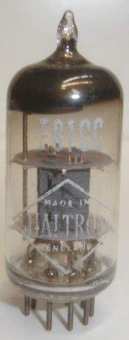 (!!!) (Good Value) E81CC=12AT7 Haltron England NOS around 1960 (8.4/10.2ma)