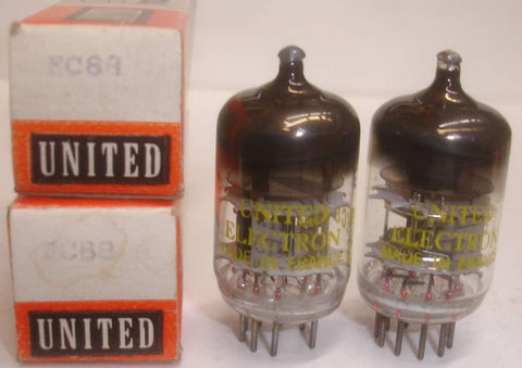 EC88=6DL4 United France NOS/70-75% (1 pair)