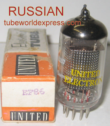 EF86 United Russian NOS 1980's (3.1ma)
