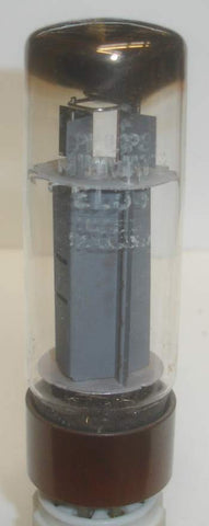 EL34 Philips Miniwatt Holland brown base used/good double