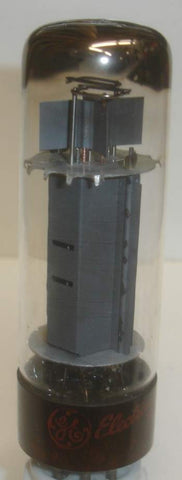 EL34 GE Holland brown base used/55% 1961 (51ma)