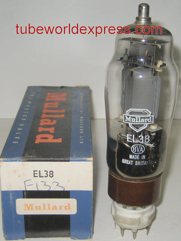 EL38 Mullard like new 1965 (122ma) (tested on Amplitrex)