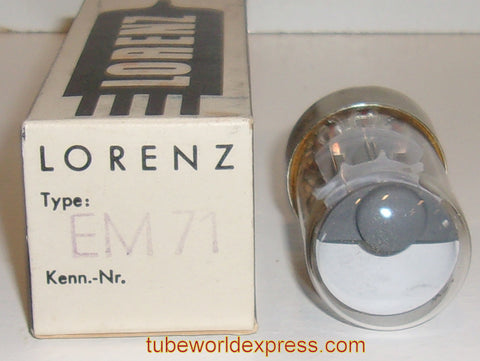 EM71 Lorenz Germany tuning eye NOS 1950's (4 in stock)