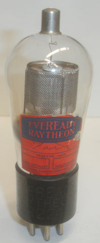 (!!) ER-224A Eveready Raytheon Balloon used/tests very good 1930's (45/25) (4.1ma) (highest Ma)