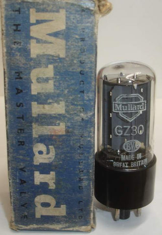 GZ30=5Z4GT Mullard NOS 1961 (sold out)
