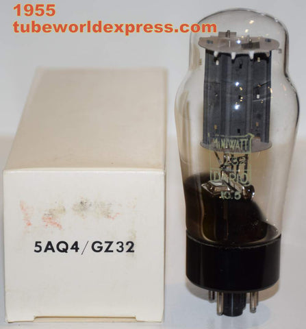 (!!!!) (BEST VALUE SINGLE) GZ32 Miniwatt Dario France NOS around 1955 (62/40 and 64/40) rattle inside base