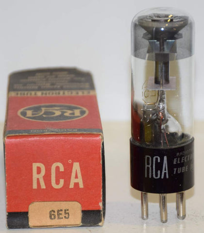 (!!) 6E5 RCA NOS 1945-1949 (2 in stock)