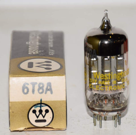 6T8A Sylvania branded Westinghouse NOS 1967 (1 in stock)