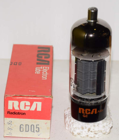 (!) 6DQ5 Sylvania branded RCA NOS 1970's (117ma)