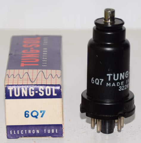6Q7 Tungsol metal can NOS 1950's (35/20)