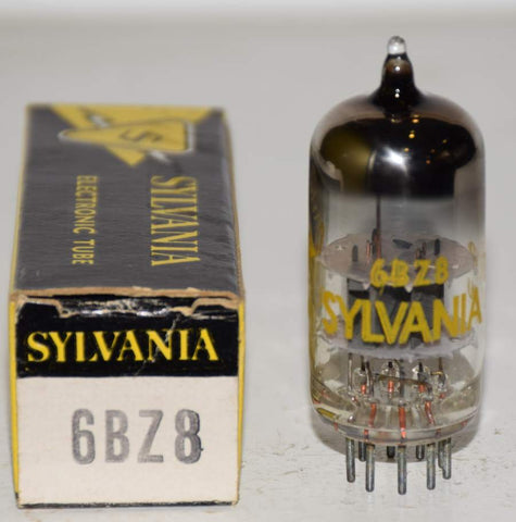 6BZ8=6BC8 Sylvania NOS 1960 era (14.2/11.5ma)