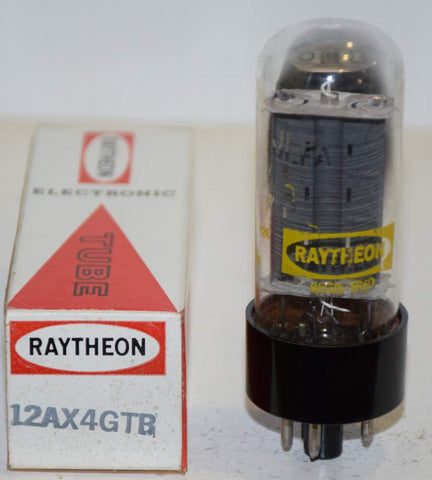 12AX4GTB Raytheon NOS 1960's (4 in stock)