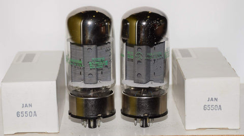 (!!!!!) (Best Pair #1) JAN-6550A GE NOS 